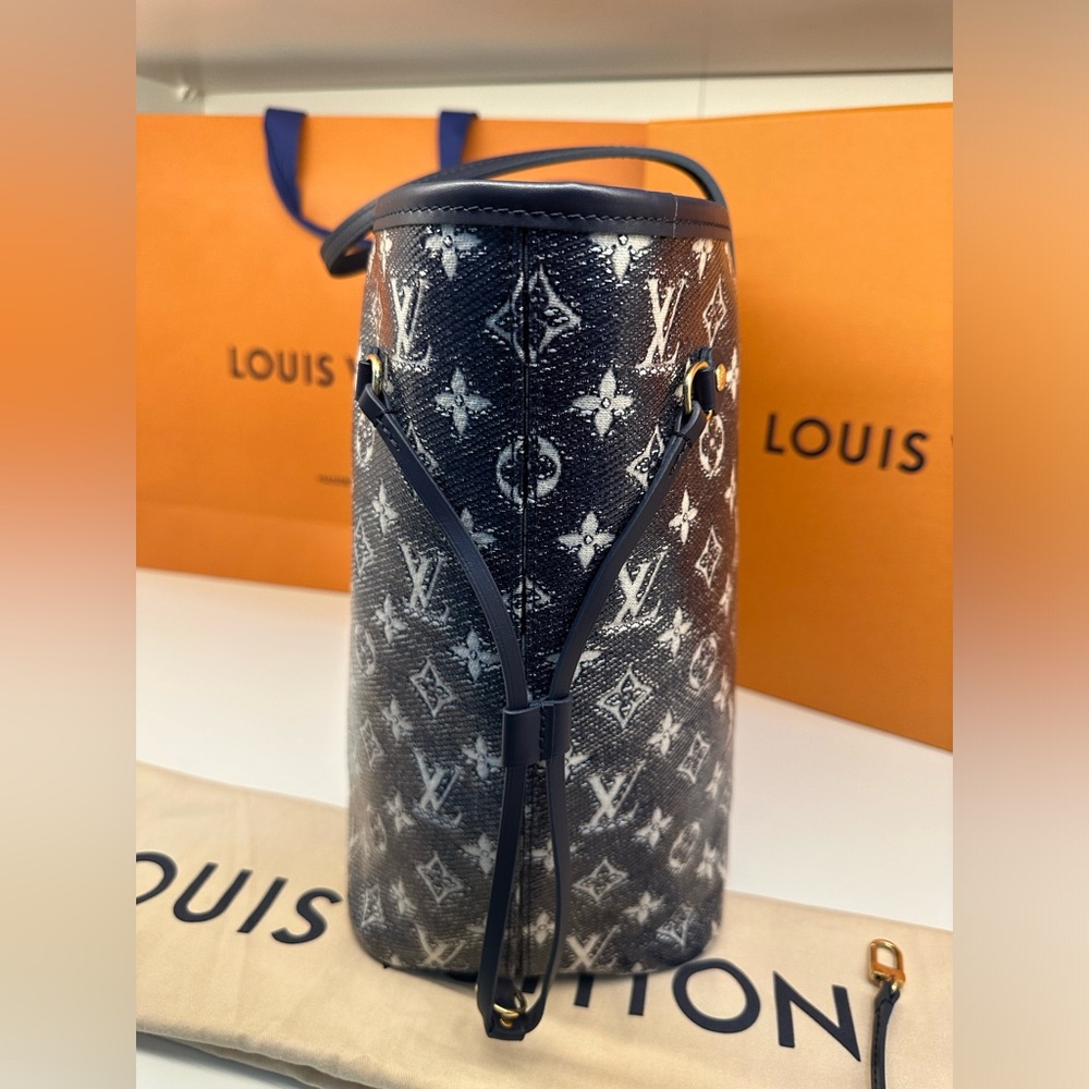 NIB Louis Vuitton Neverfull MM Monoglam M22921 💯% Authentic 🥇 - Picture 4 of 16